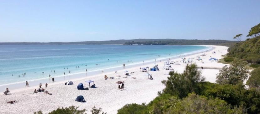 Sea And Salt Hyams Beach Apartment Bagian luar foto